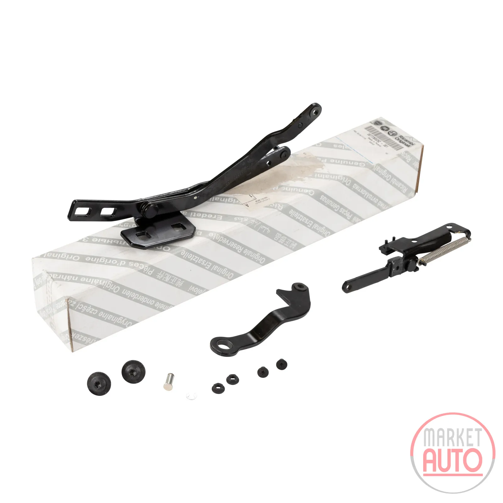 Lever group right for the convertible top