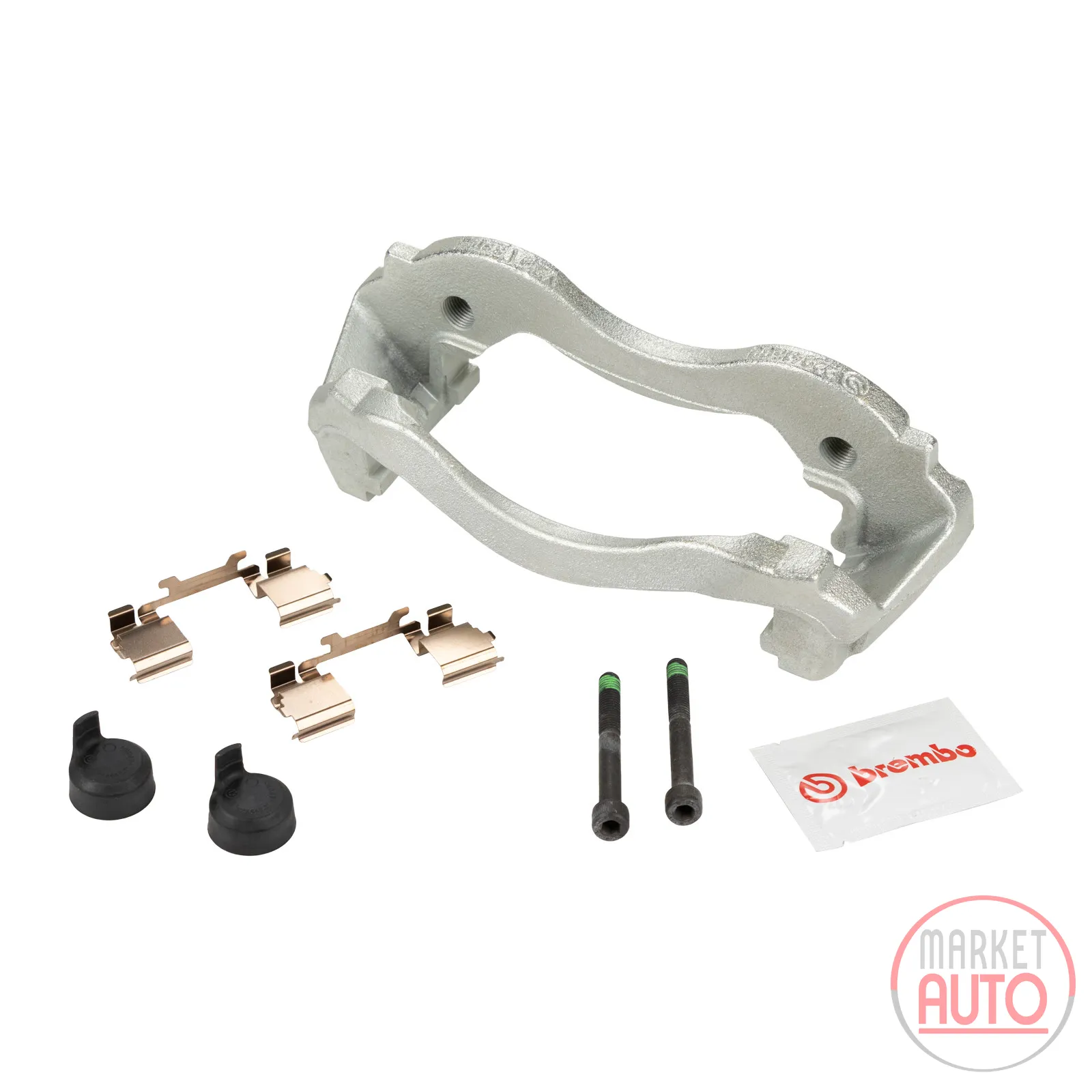 Holder for the front brake caliper