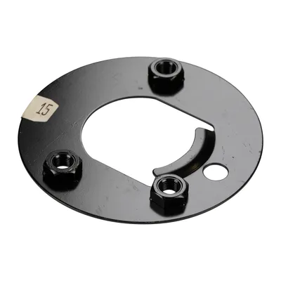 Holder for the spare tire on aluminum rim bolt circle 5x118