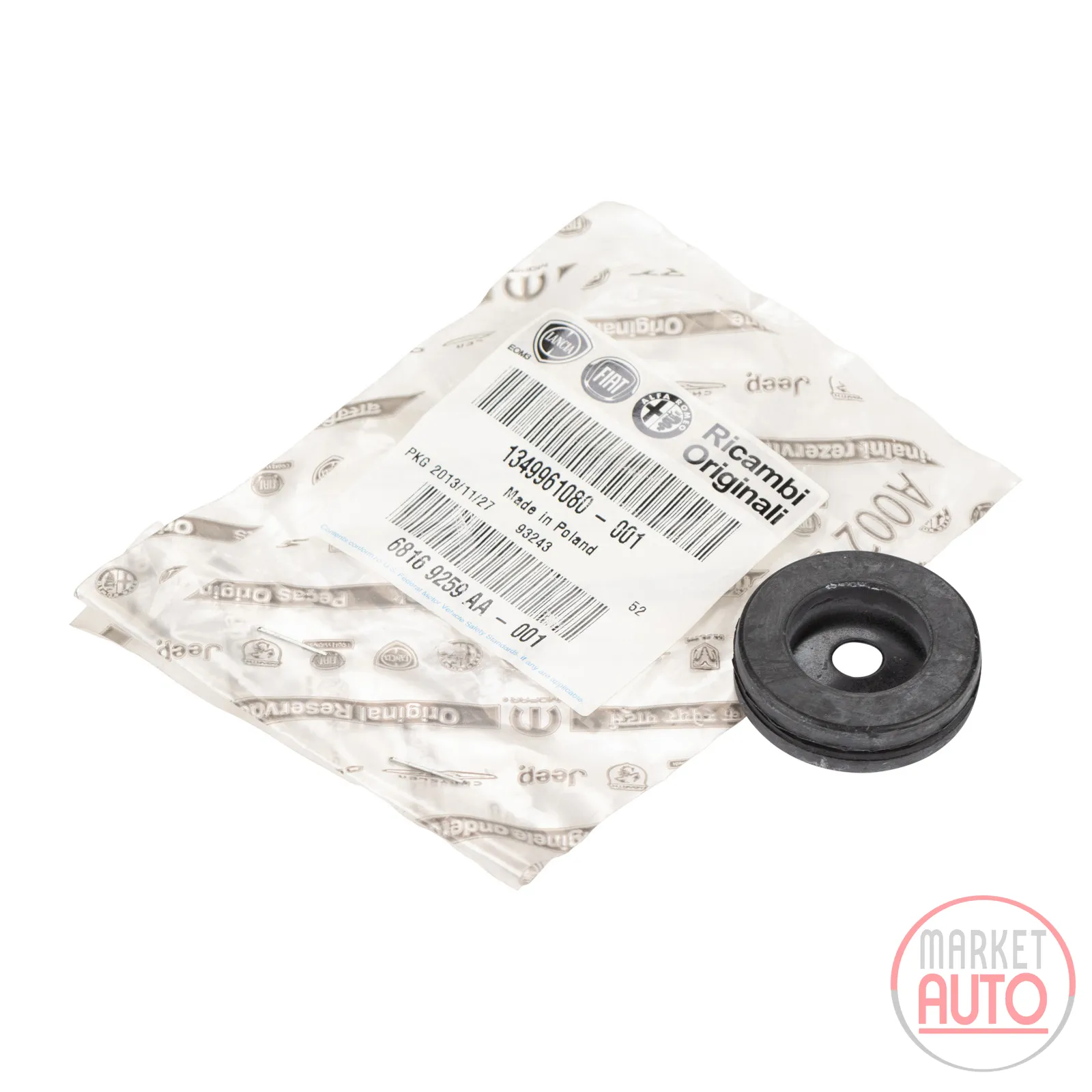 Seal for the handbrake operation