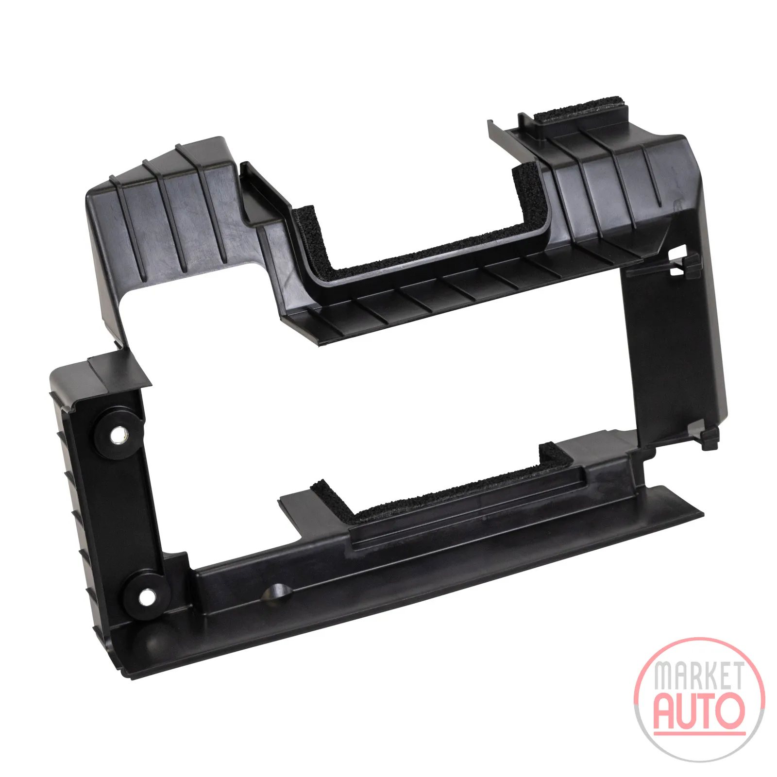 Baffle for the intercooler