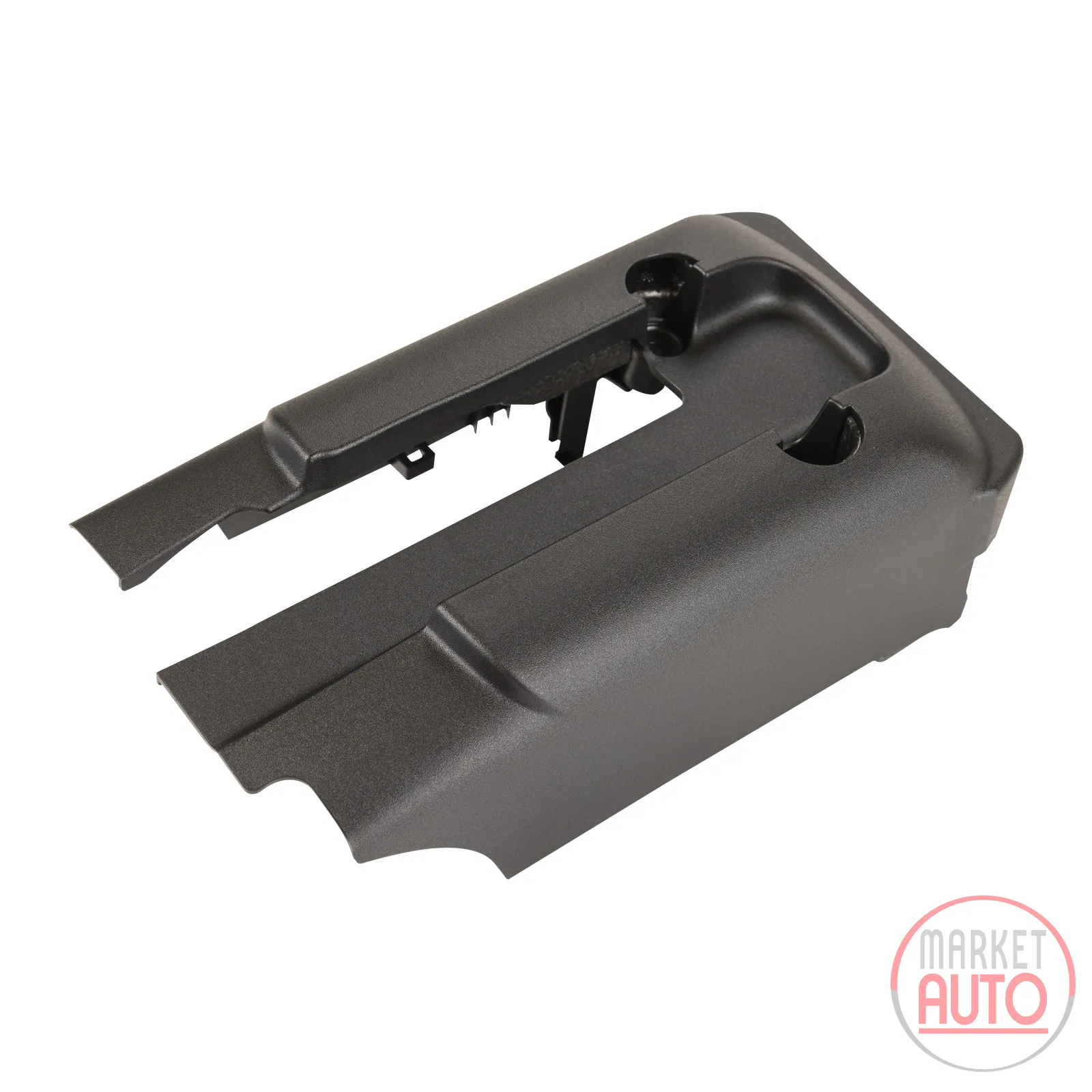 Cover for the steering wheel below