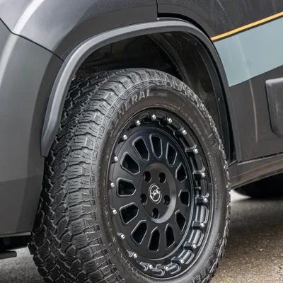 Fender flares front axle 2 pieces