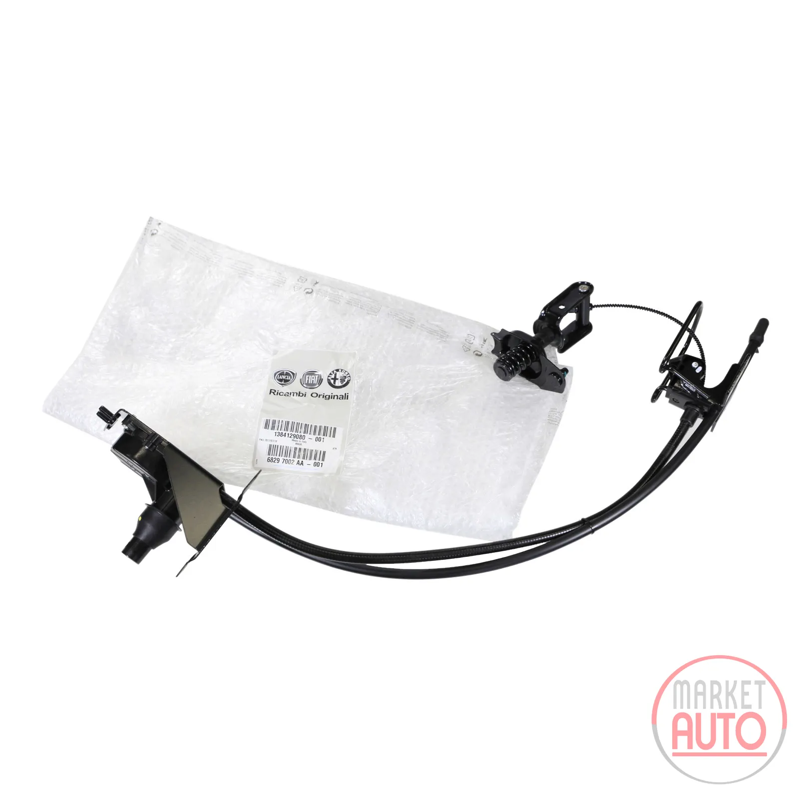 Spare wheel holder cable pull