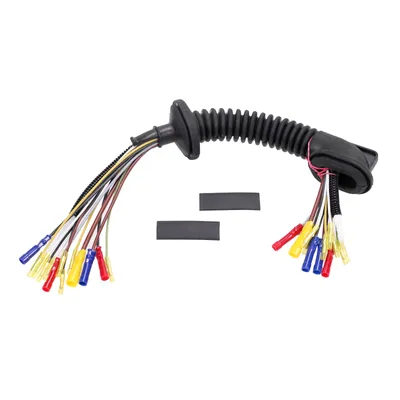 Wiring harness tailgate repair kit left