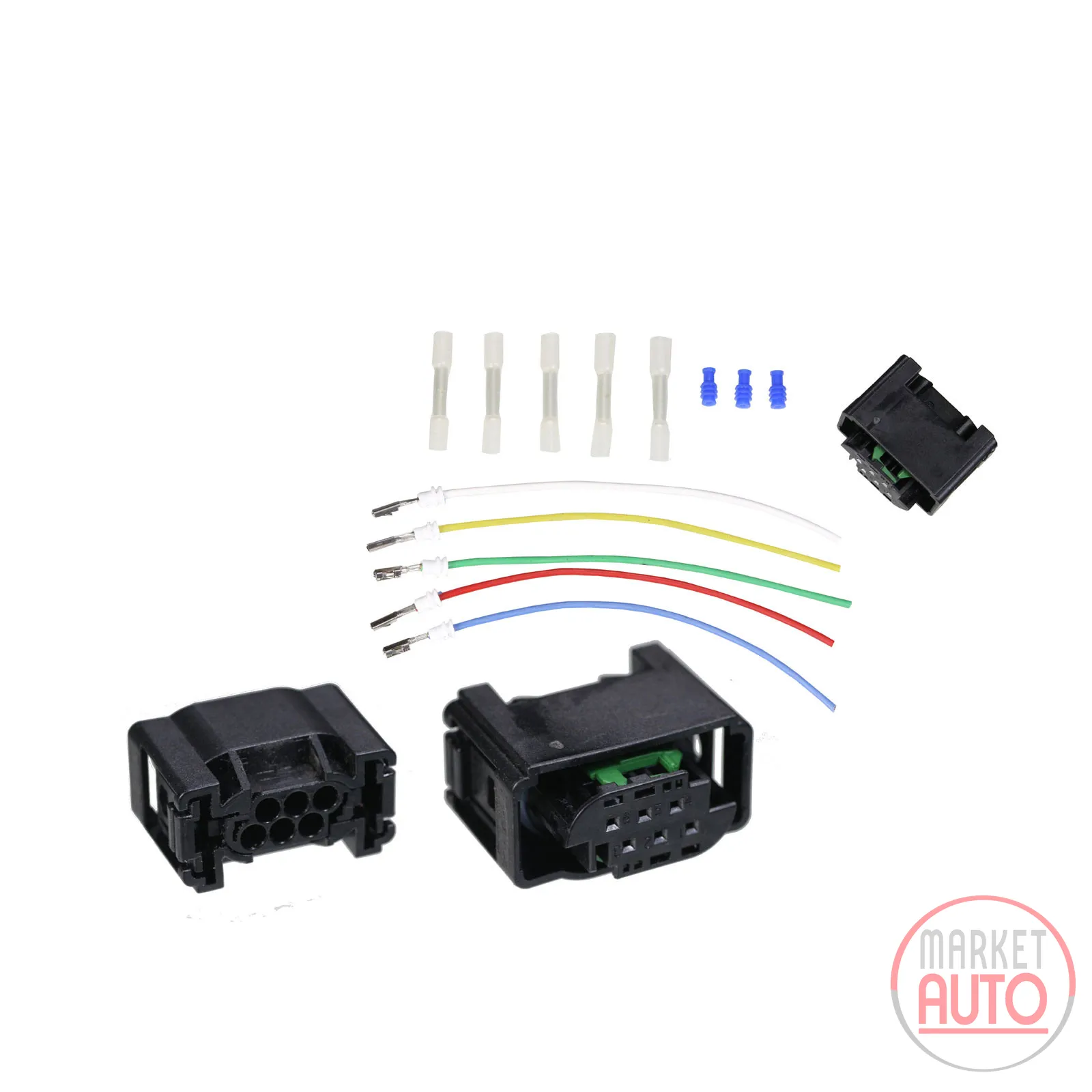 Cable repair kit Xenon control unit connector (6-way)