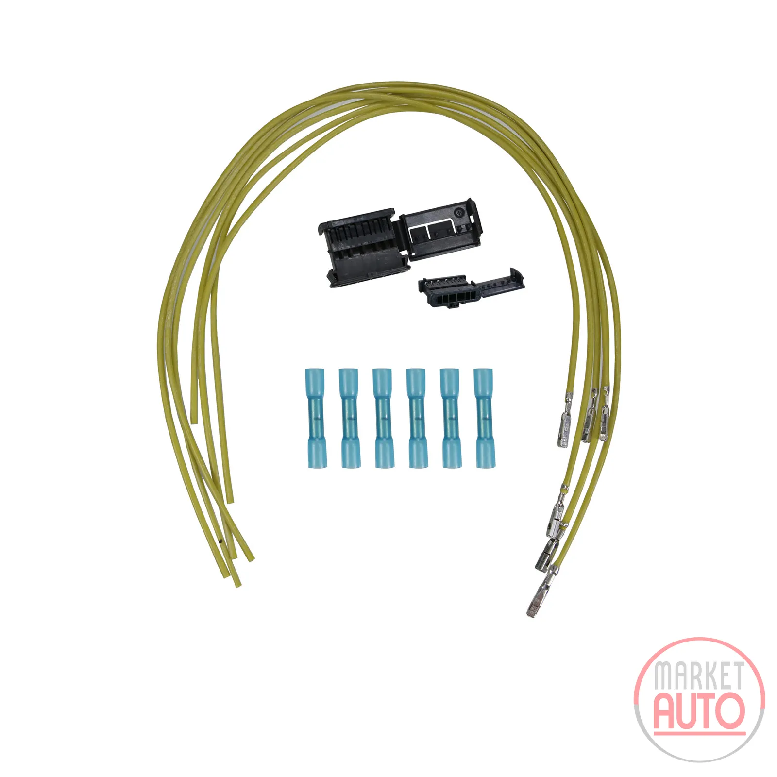 Cable repair kit for rear light / heater fan motor 6-pin