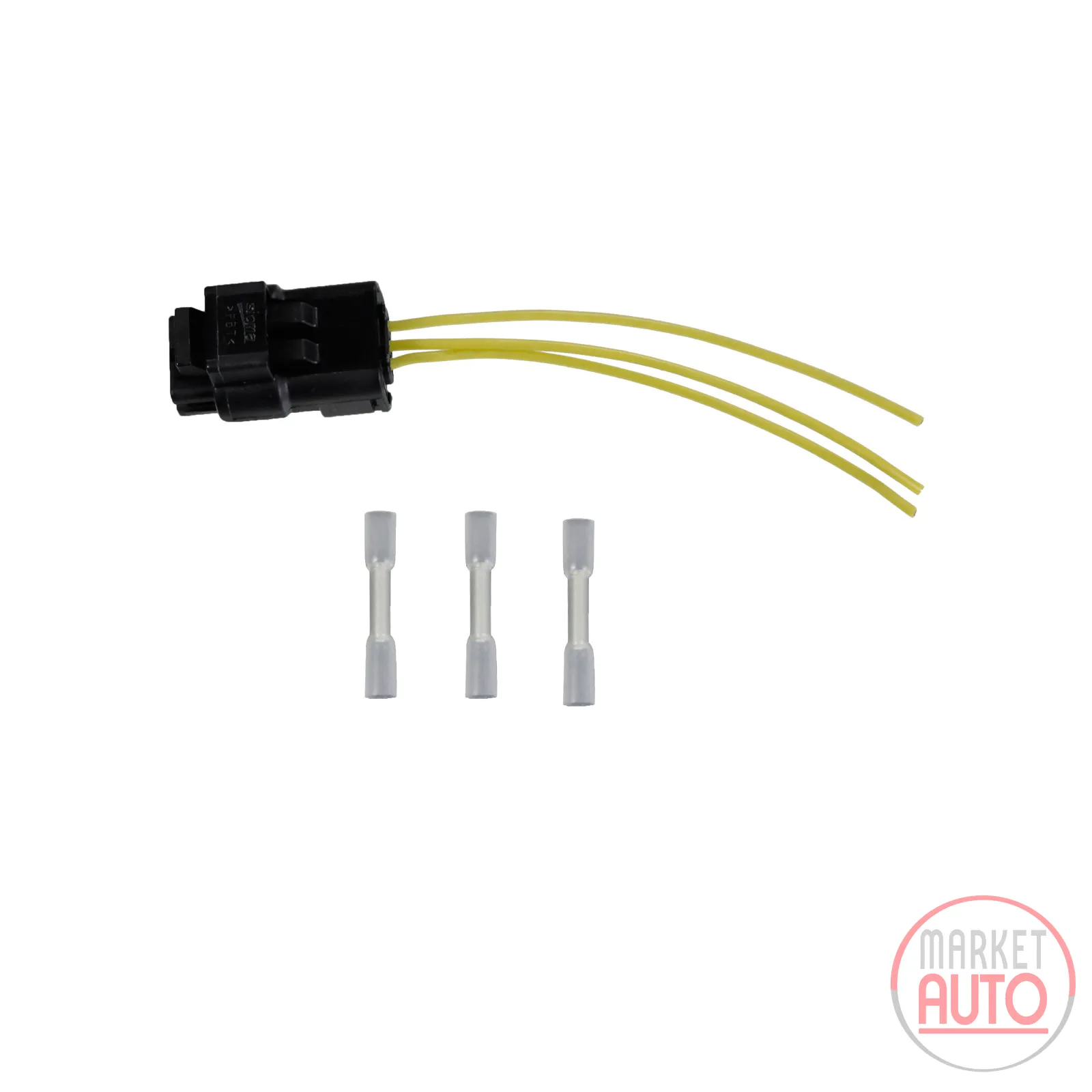 Sensor connector for steering hydraulics