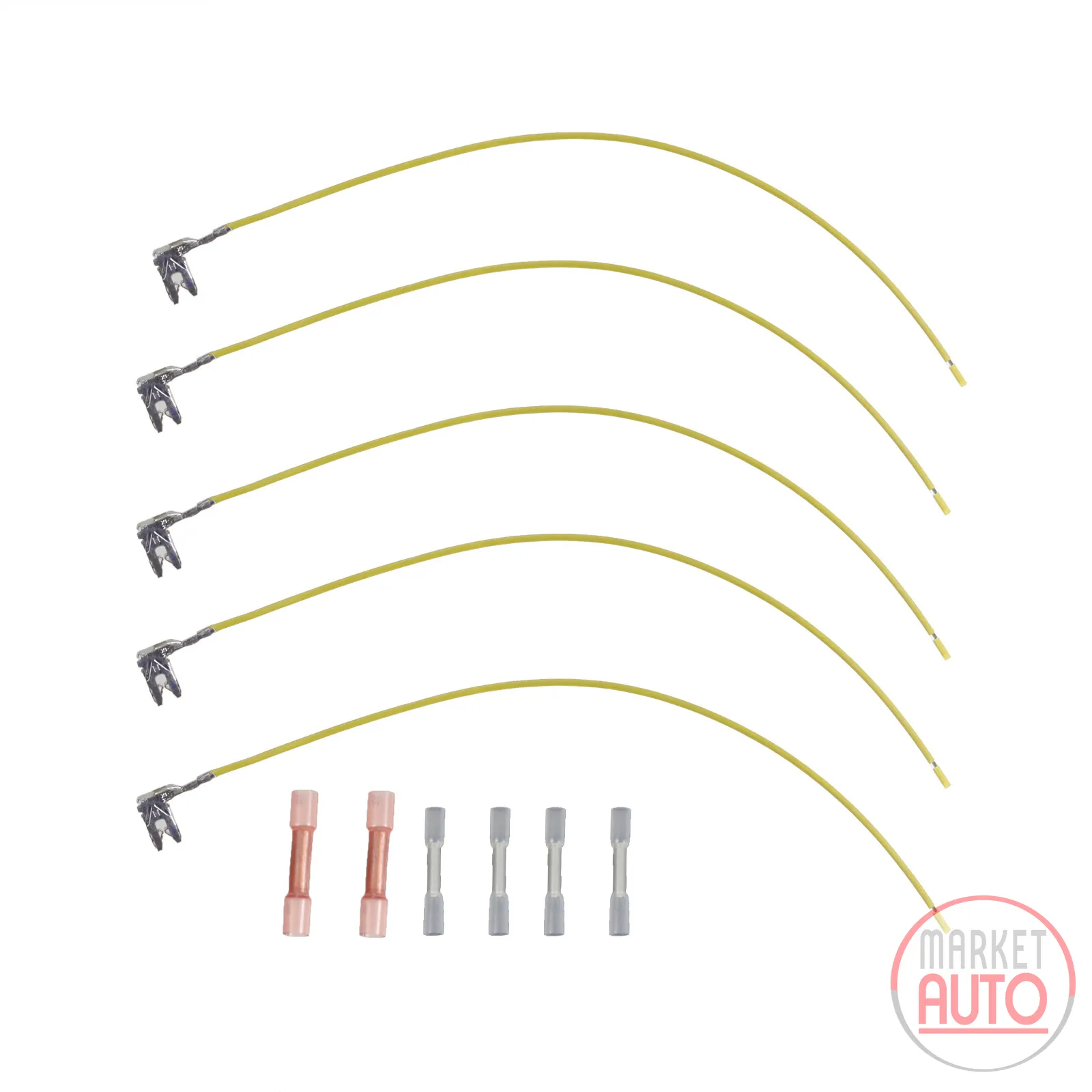 Rep. connector rear light (6-pin) *angled connector*