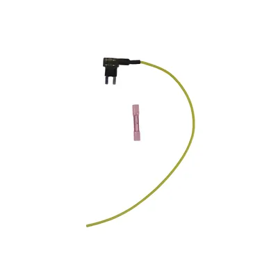 Fuse holder for mini blade fuse - yellow - 7.5 A