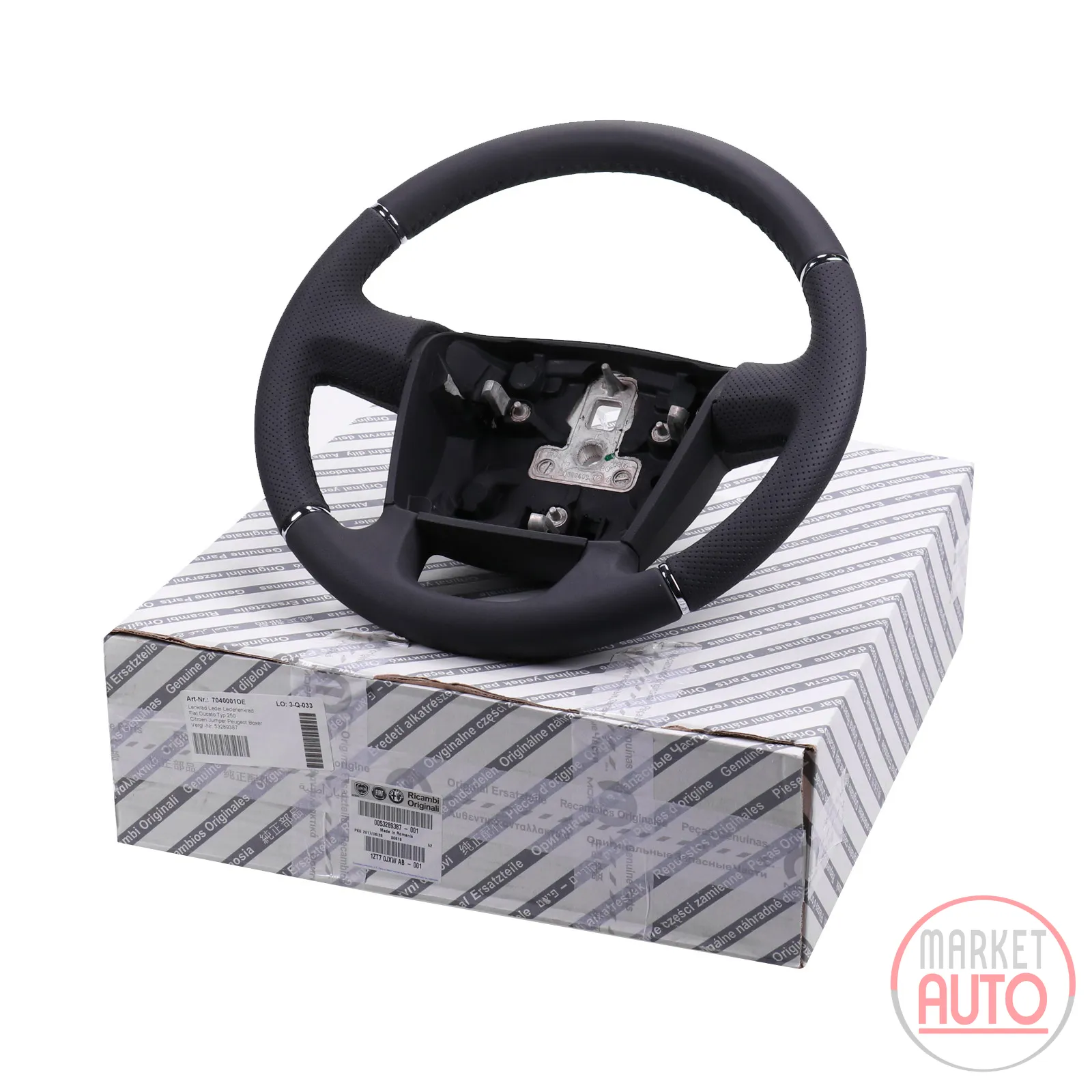Steering wheel leather Leather steering wheel