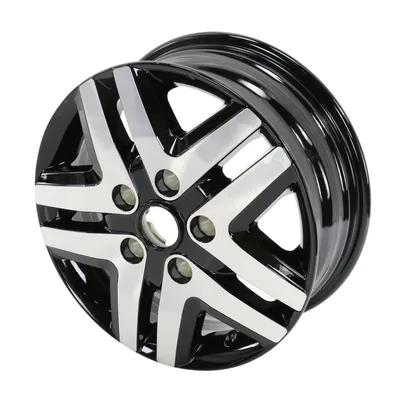 Light alloy rim black silver 16&quot, original