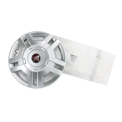 Hubcap 15 inch rim emblem red