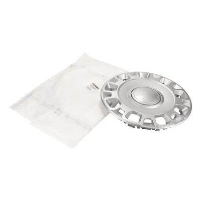 Hubcap 15 inch rim silver painted