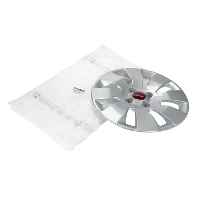 Hubcap 14 inch rim silver painted