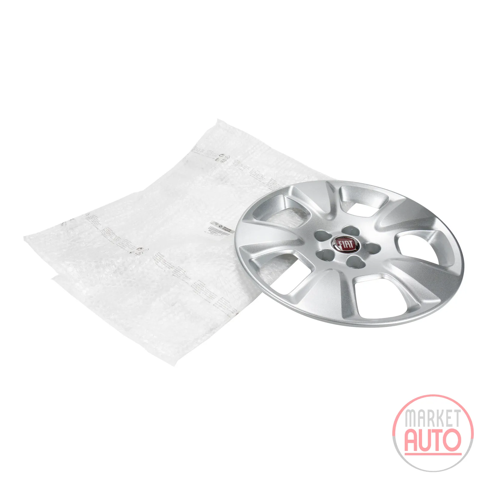 Hubcap 15 inch rim silver
