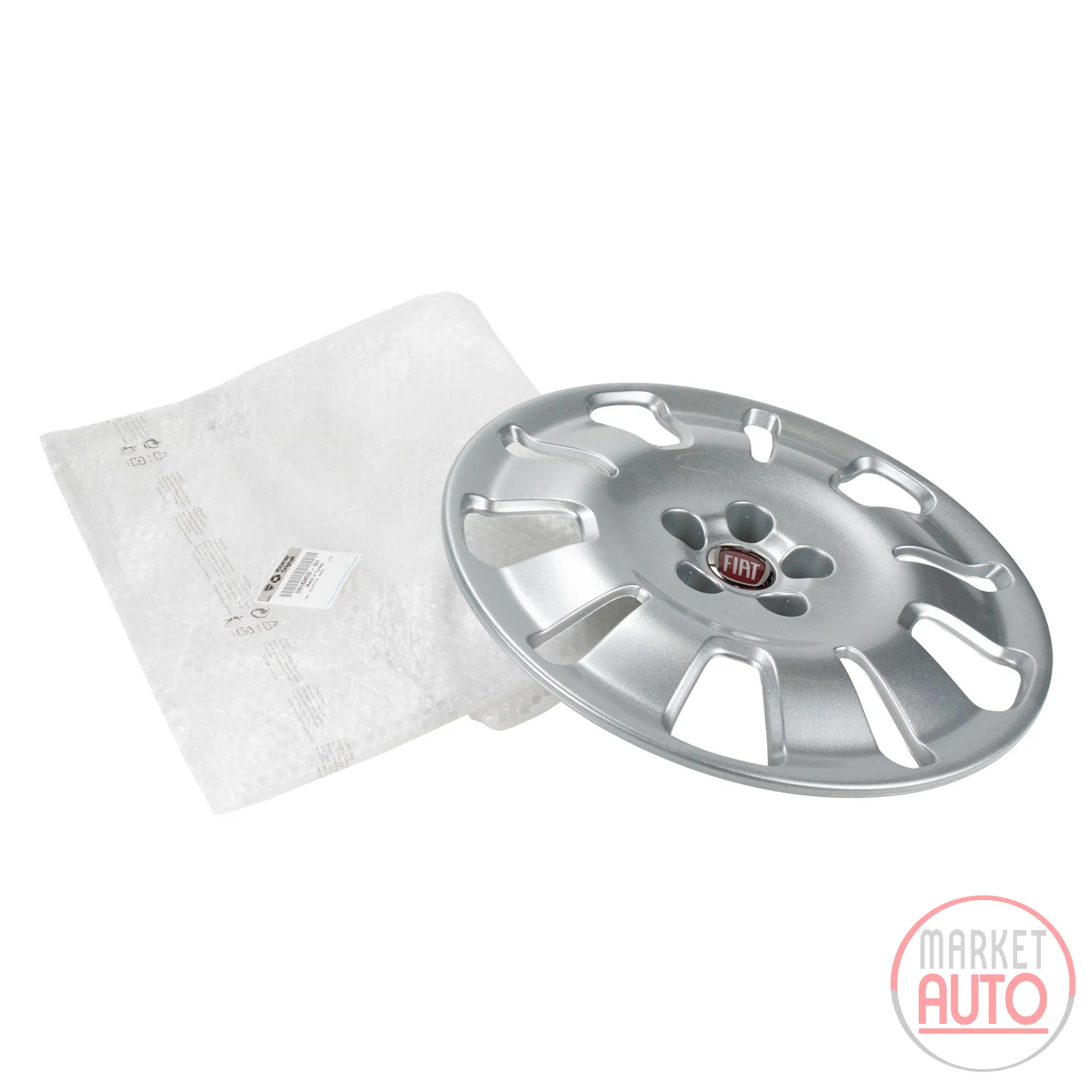 Hubcap 16 inch rim silver