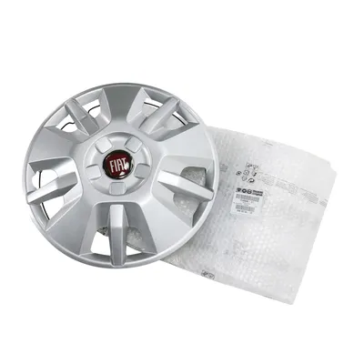 Hubcap 15 inch rim emblem red