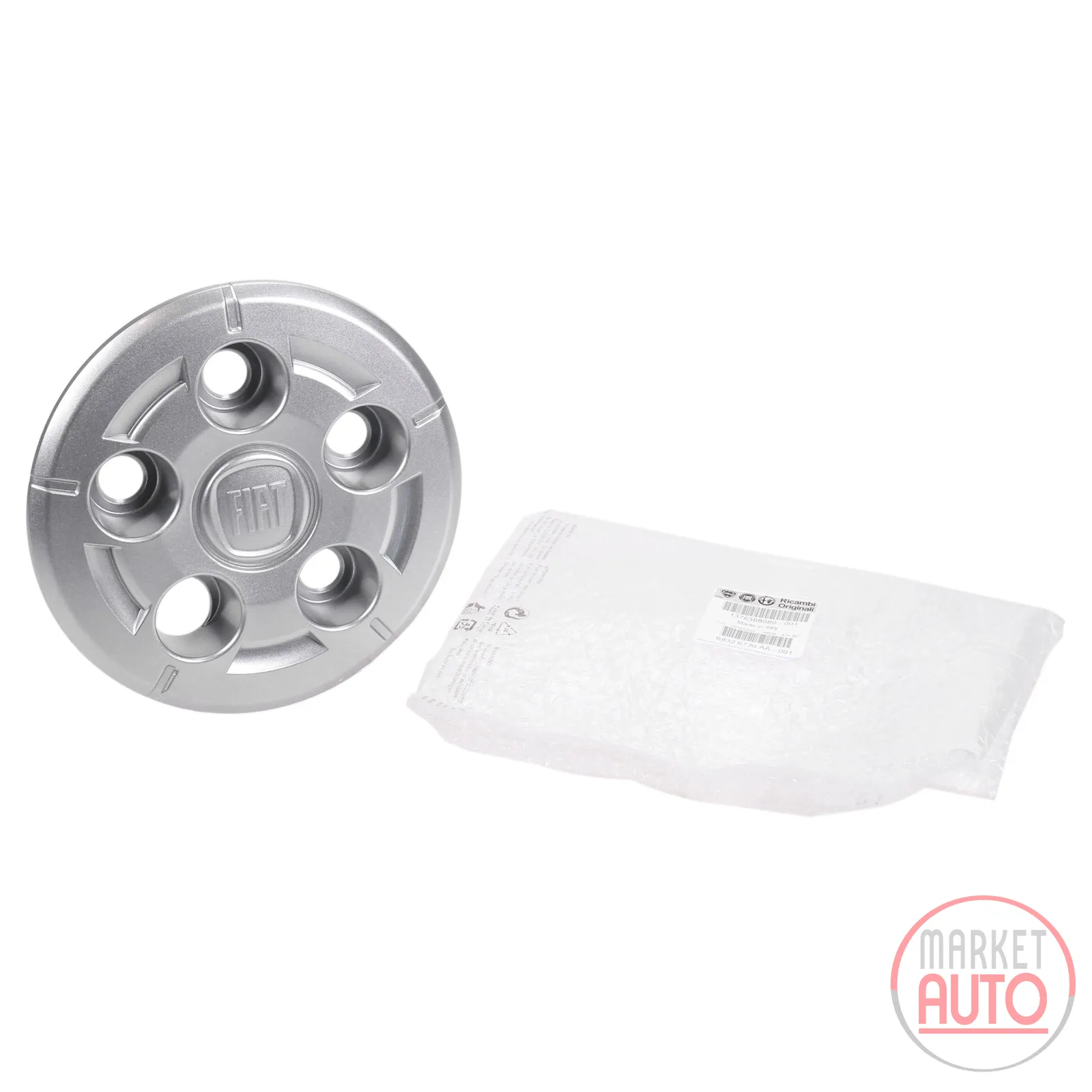 Hubcap small Fiat 16 inch rim Lk 5x130mm