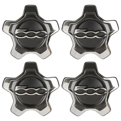 Wheel hub cap set of 4 for alloy wheel, original FCA (735626312)
