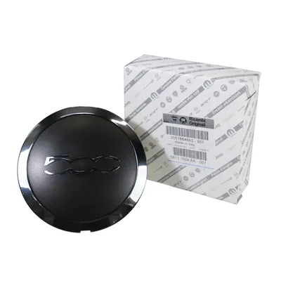 Wheel hub cap ORIGINAL CHROME for aluminum rim