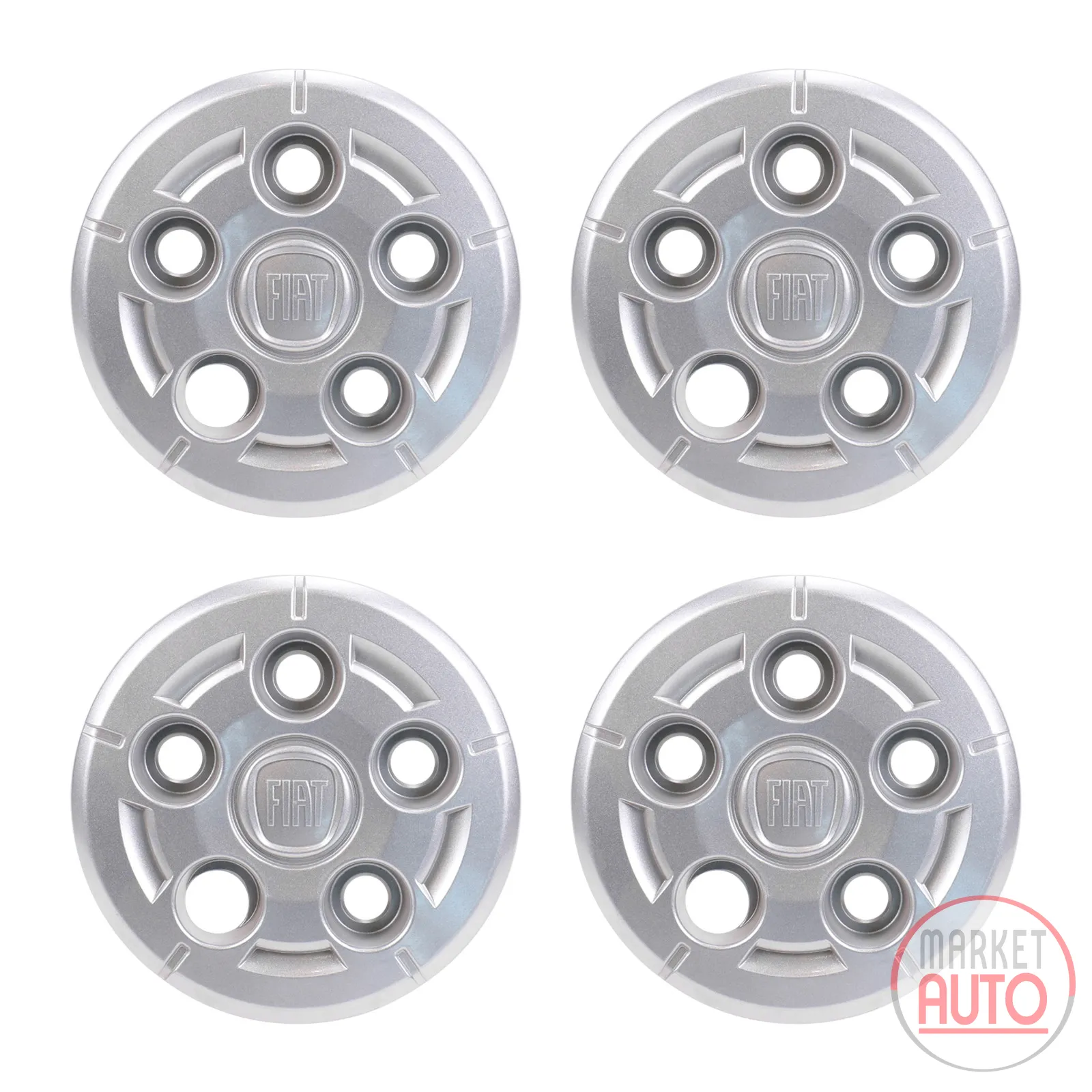 Wheel hub caps 16 inch wheel cover heavy-duty 4-piece set