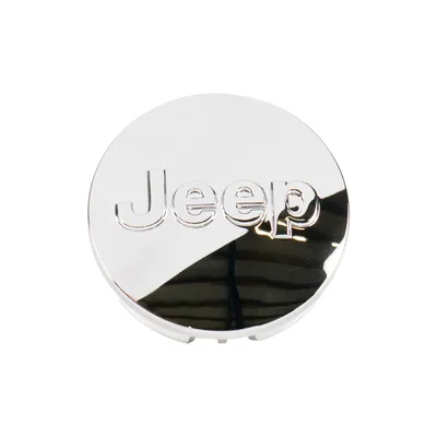 Wheel hub cap chrome original Jeep 63mm