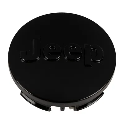 Wheel hub cap &quot,Gloss Black&quot, original Jeep