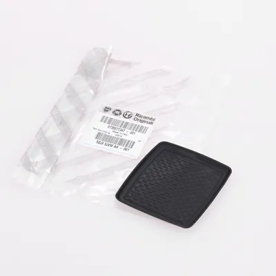 Rubber insert center console