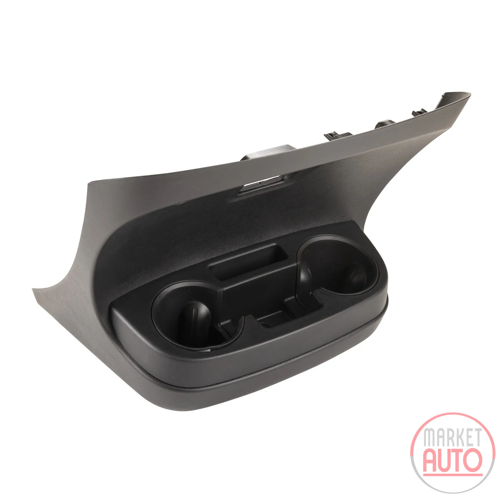 Cup holder trim for the center dashboard