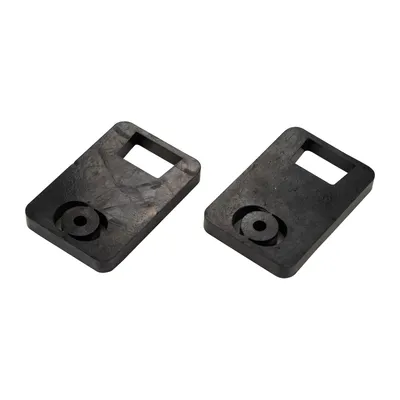 Set of additional rubber buffers / impact protection at the rear as window prote