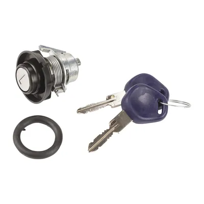 Trunk lock with key