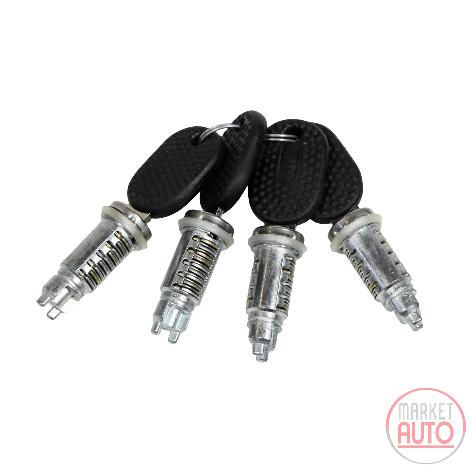 Door lock cylinder set 4-piece