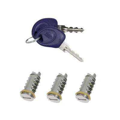 Lock cylinder set 3-piece