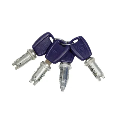 Lock cylinder set 4-piece