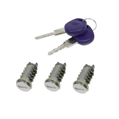 Lock cylinder set 3-piece