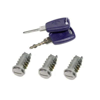 Lock cylinder set 3-piece