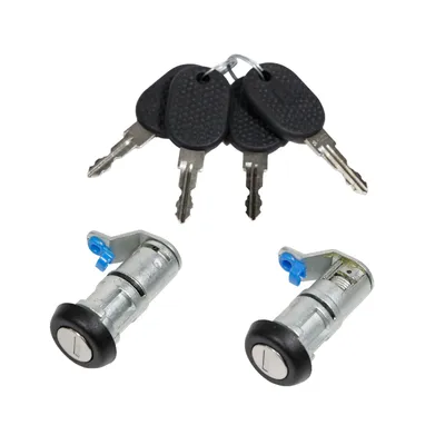2x locking cylinder with the same key