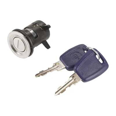 Cylinder lock locking cylinder front left