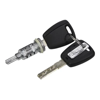 Lock cylinder with key