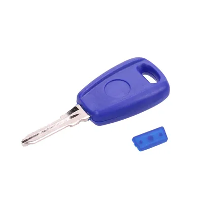 Housing Key with button *Blue*
