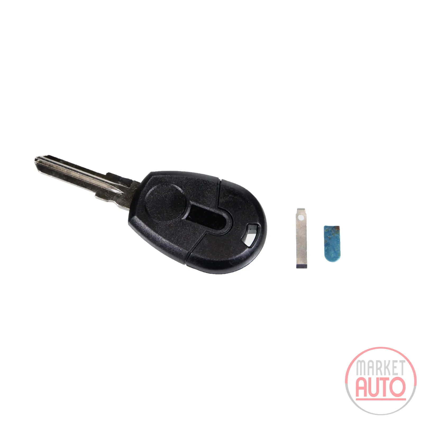 Case Key round *Black/Blue*