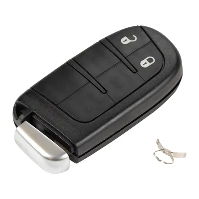Housing Key with button without blank *black*