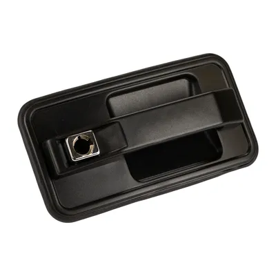 Door handle without door lock cylinder right