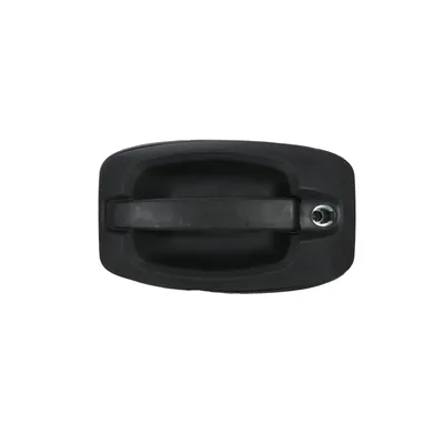 Outside rear door handle without cylinder