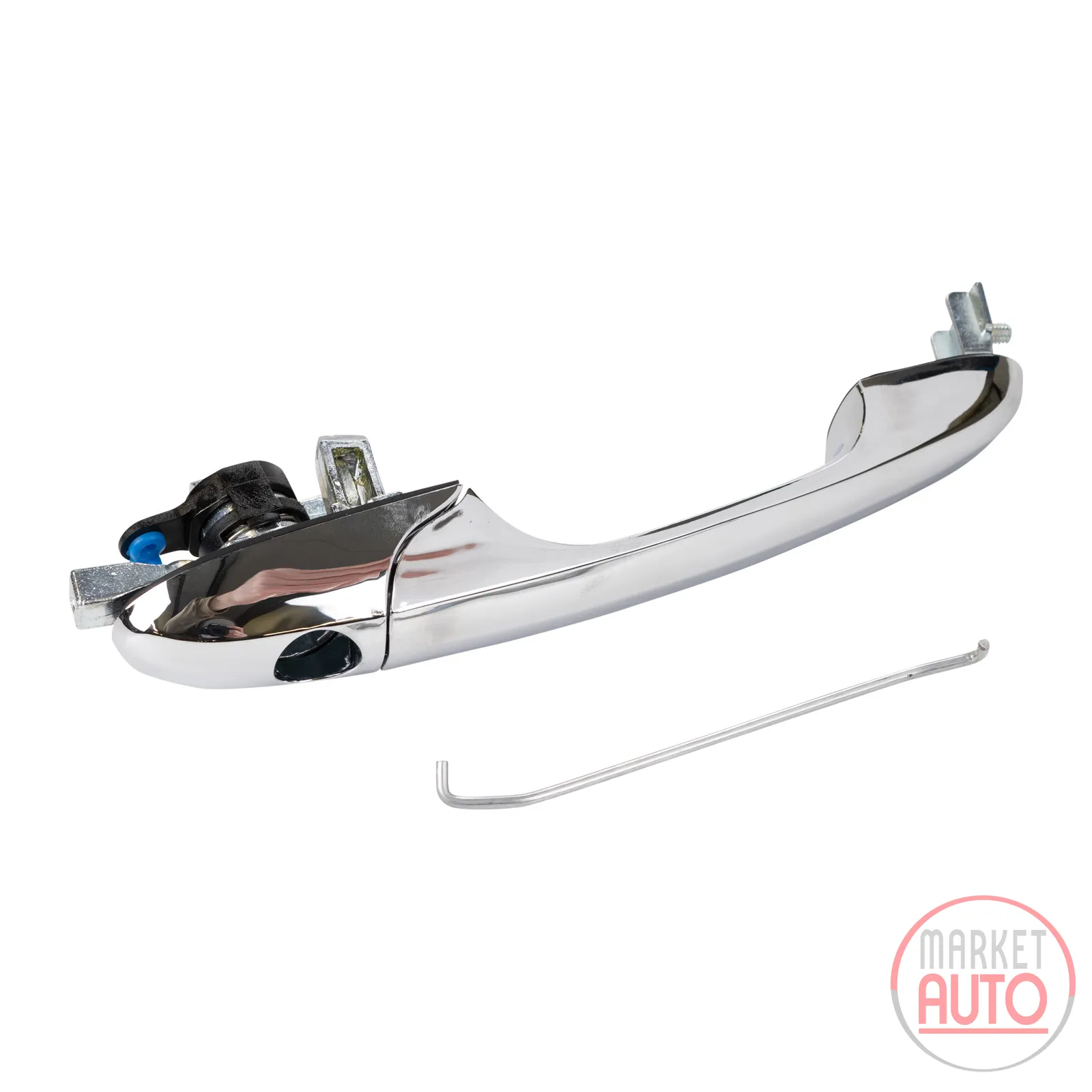 Door handle chrome left Magneti Marelli without locking cylinder