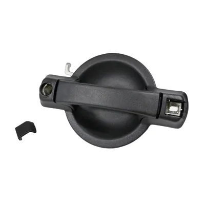 Door handle front right black