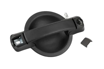 Door handle front left black