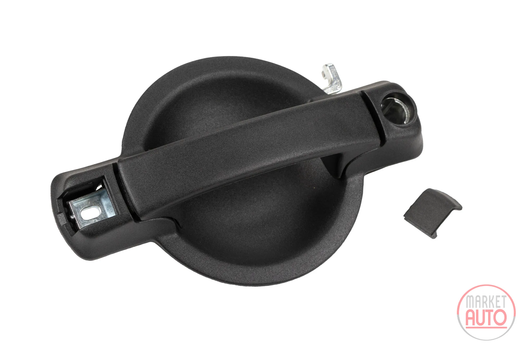 Door handle front left black