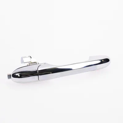 Door handle chrome right without hole for cylinder